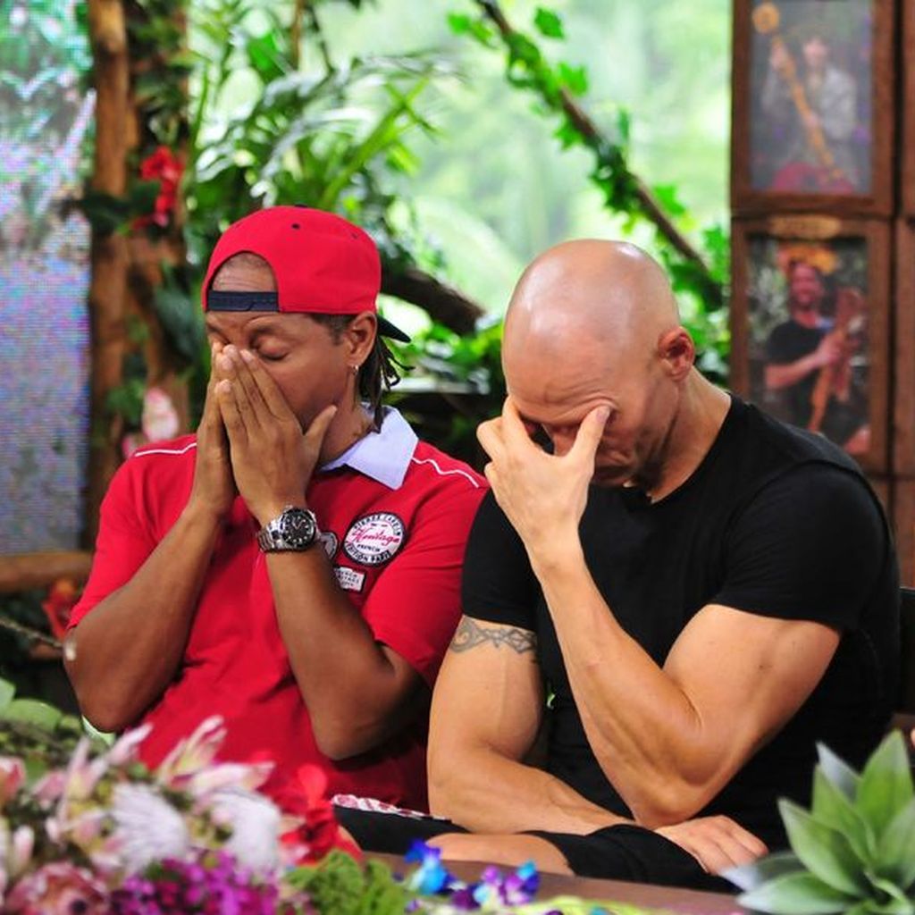 Ricky Harris, Thorsten Legat und Helena Fürst, Dschungelcamp 2016