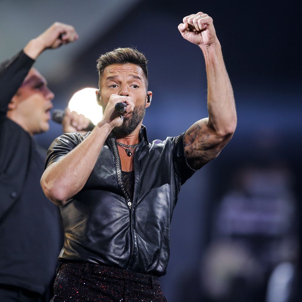 Ricky Martin bei einem Auftritt im Februar 2020