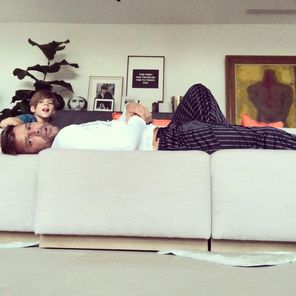 Ricky Martin und Sohn Matteo