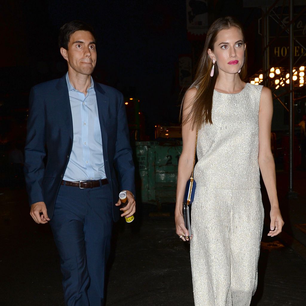 Ricky Van Veen und Allison Williams im August 2015