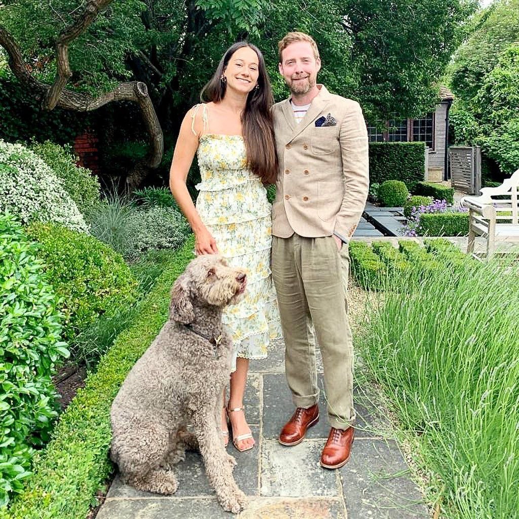 Ricky Wilson mit seiner Frau Grace Zito