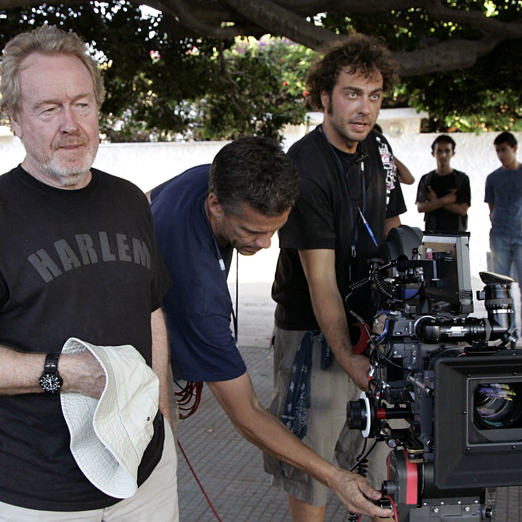 Ridley Scott beim Filmdreh von "Body of Lies" im Oktober 2007