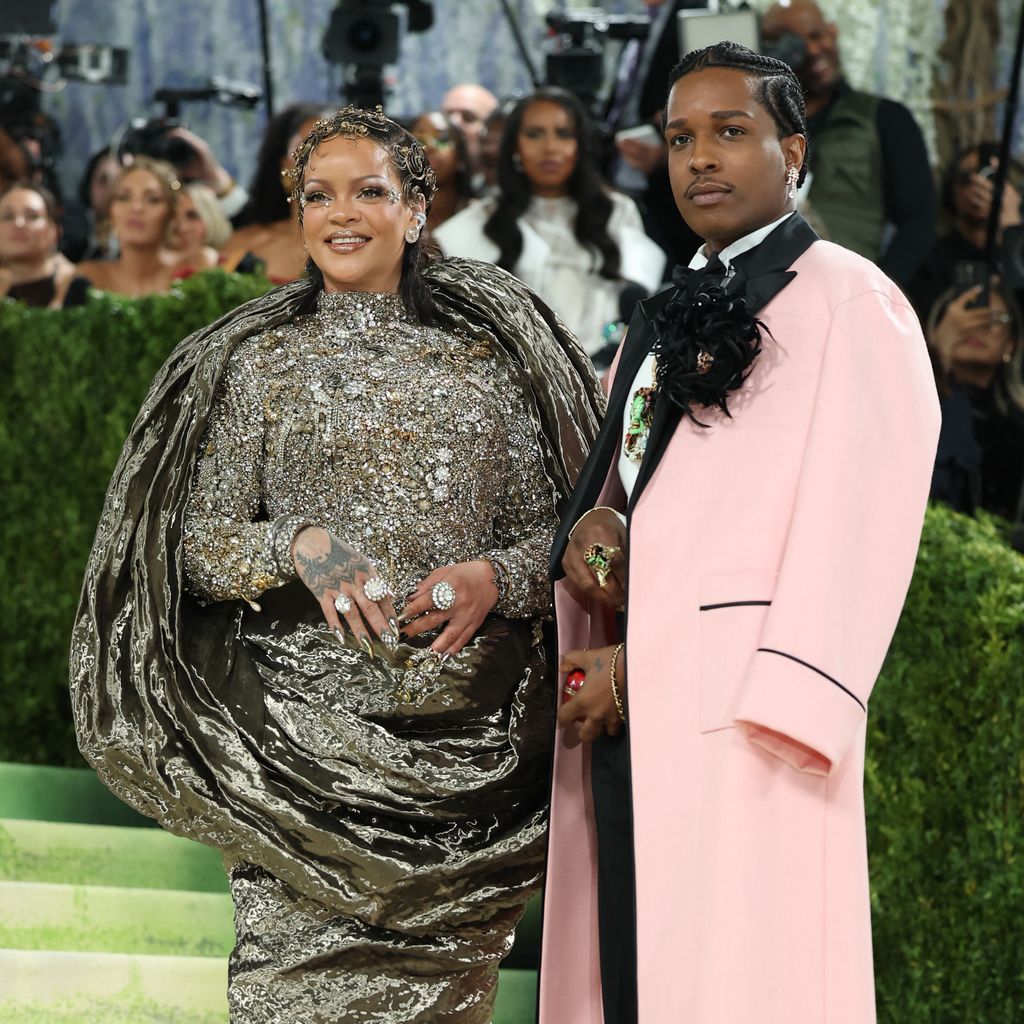 Rihanna und Asap Rocky bei der Met Gala 2026 im Metropolitan Museum of Art in New York.