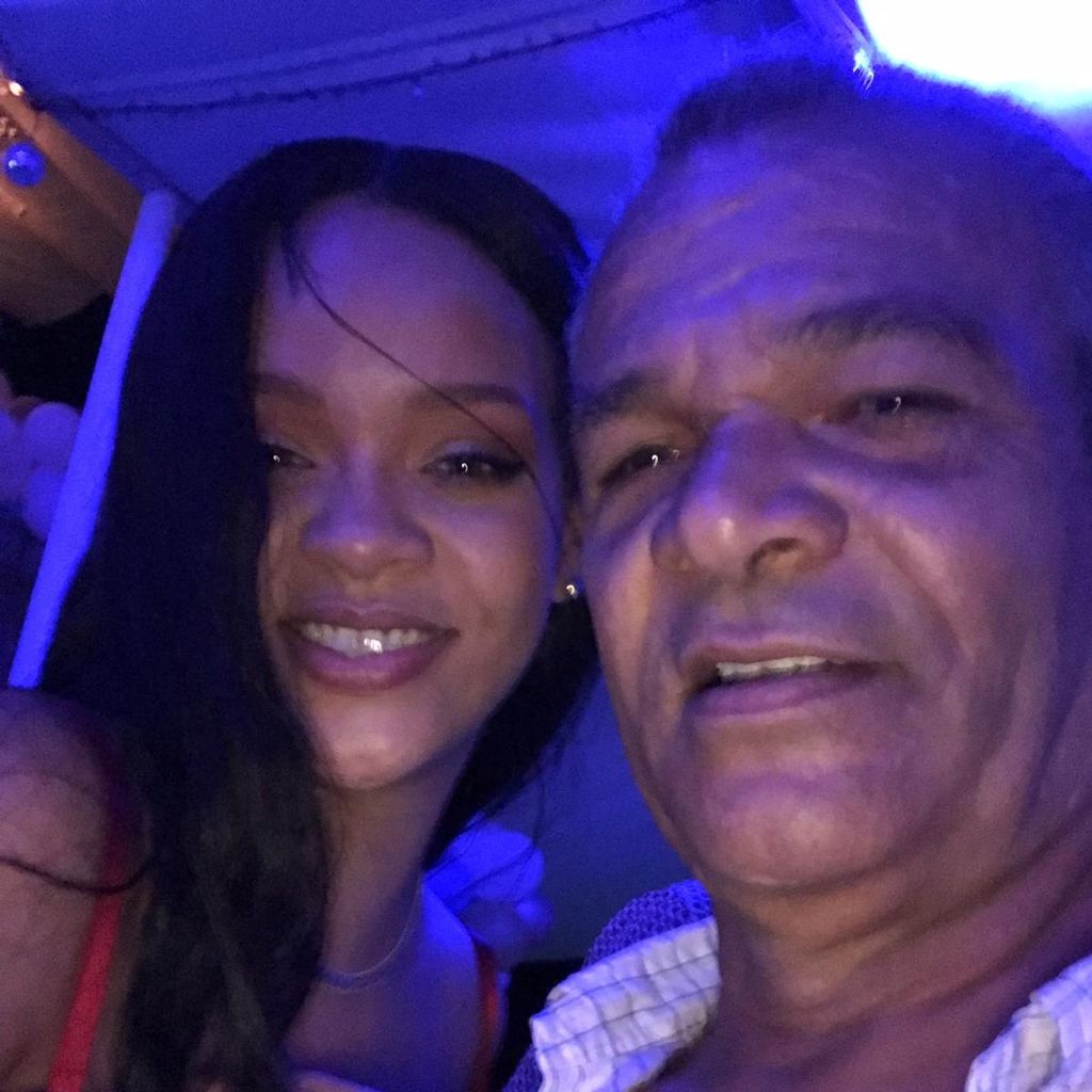 Rihanna und Ronald Fenty, November 2018