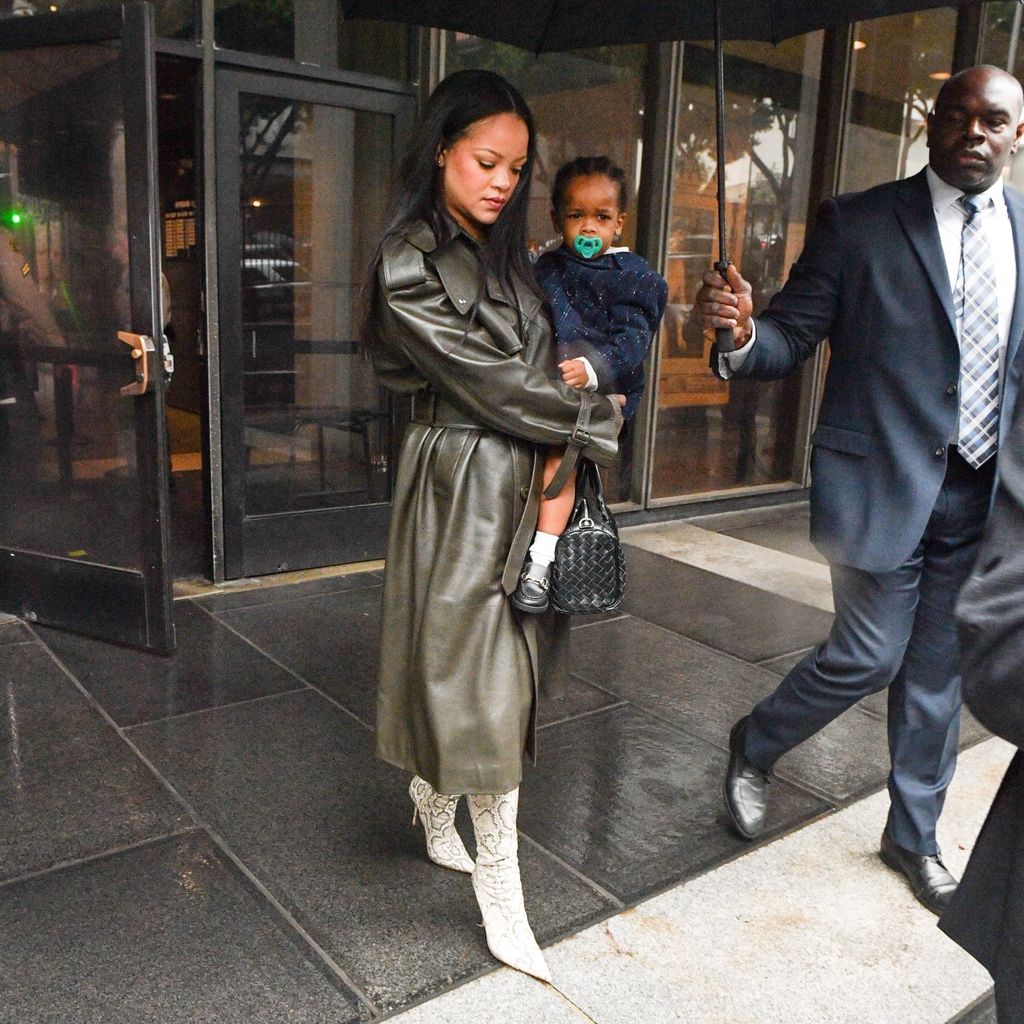 Rihanna verlässt das Gericht in Los Angeles am 13. Februar 2025