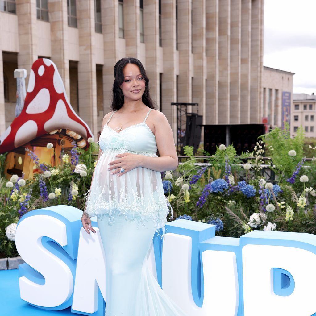 Rihanna bei der "Die Schlümpfe"-Weltpremiere, Juni 2025
