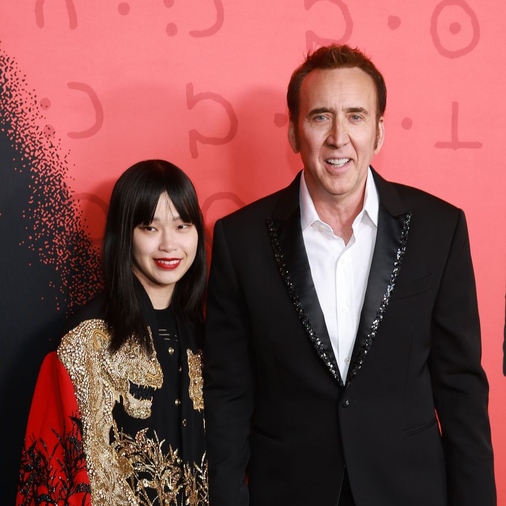 Riko Shibata and Nicolas Cage im Juli 2024