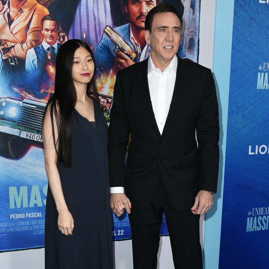 Riko Shibata and Nicolas Cage in Los Angeles