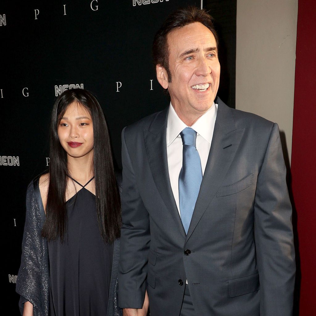 Riko Shibata und Nicolas Cage