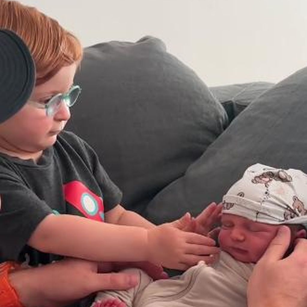 Riley und sein Bruder Barry, Söhne von Meghan Trainor