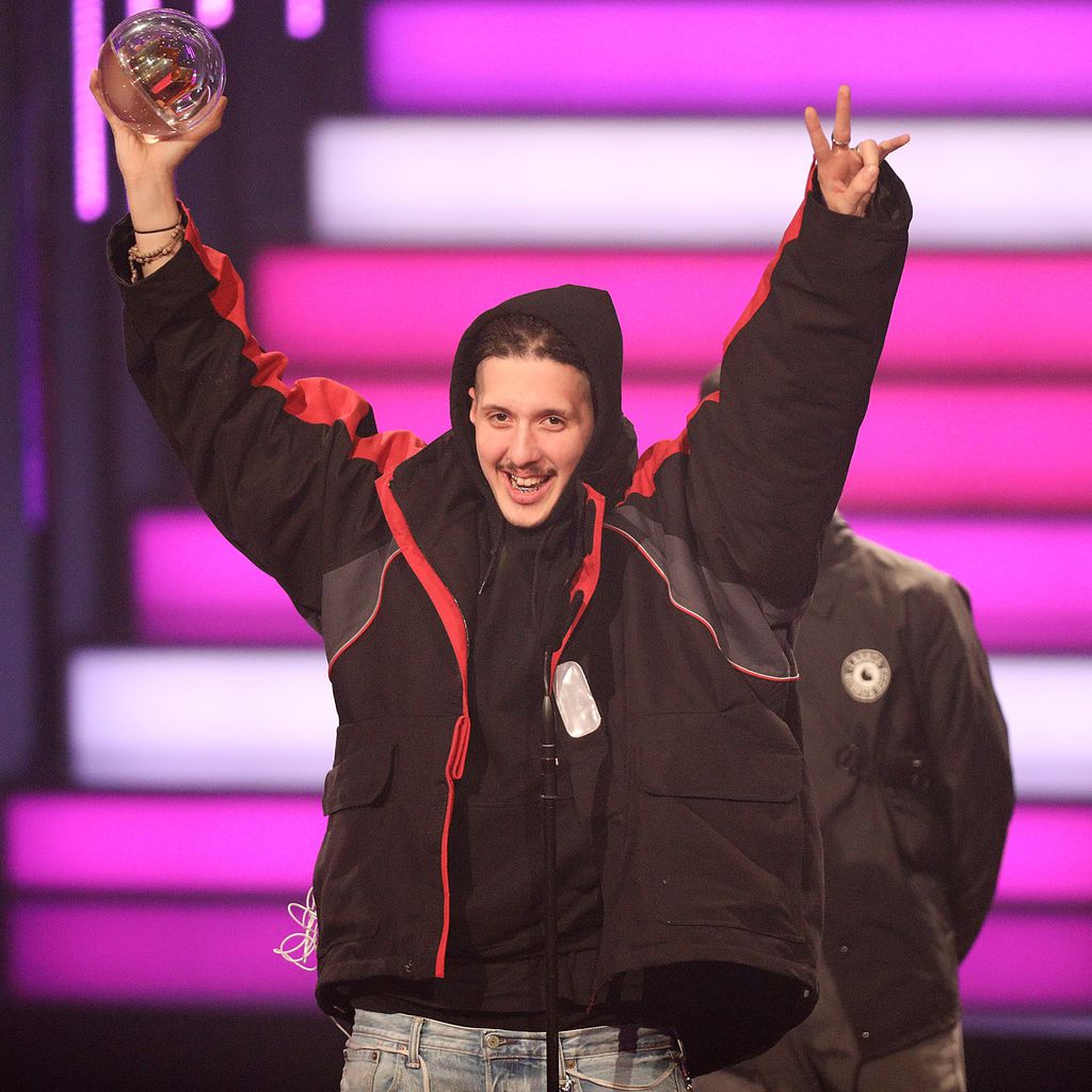 Die Rapper RIN und Bausa bei der 1LIVE Krone 2017
