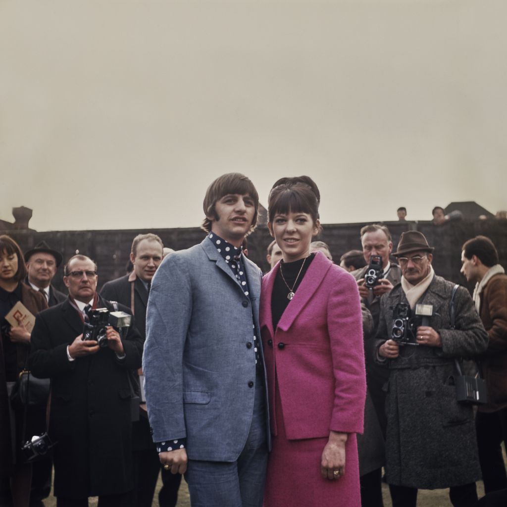 Ringo Starr und seine erste Frau Maureen 1965