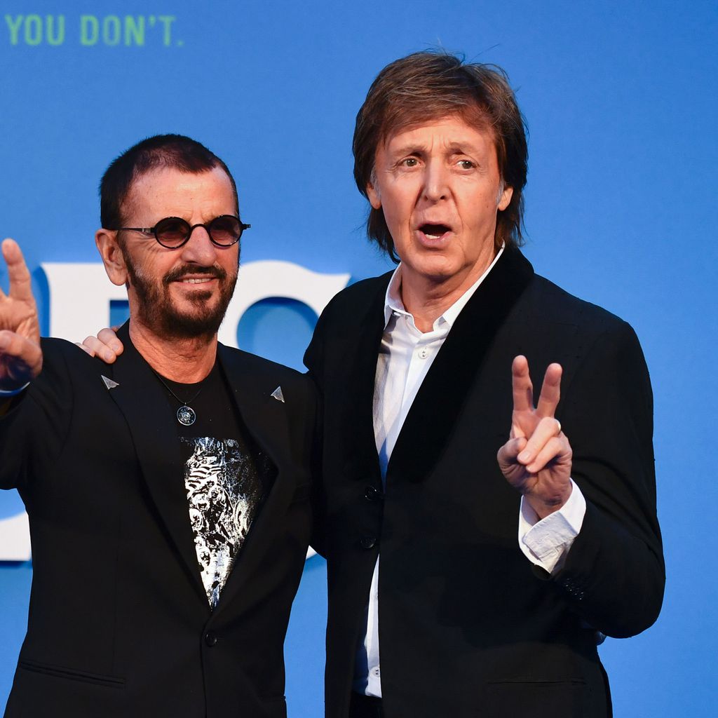 Ringo Starr und Paul McCartney, Ex-Mitglieder der Beatles
