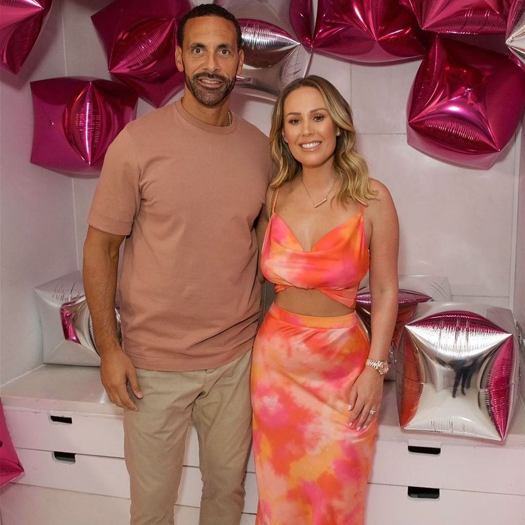 Rio Ferdinand und Kate Wright im Juni 2019