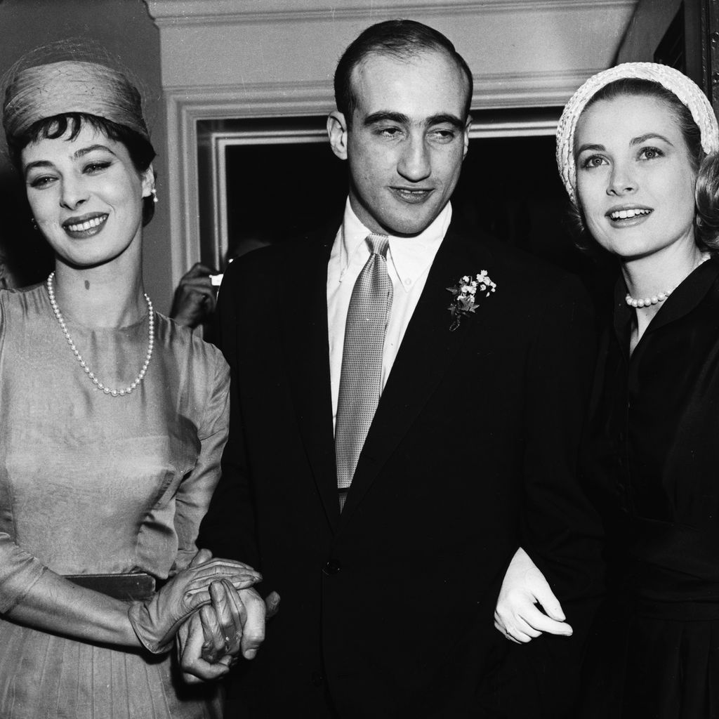Rita Gam und Grace Kelly