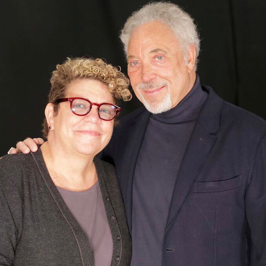 Radiomodertaorin Rita Houston und Sänger Tom Jones