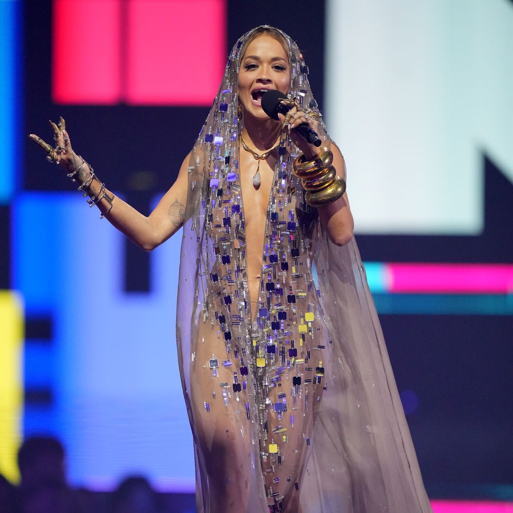 Rita Ora bei den MTV Europe Music Awards im November 2024