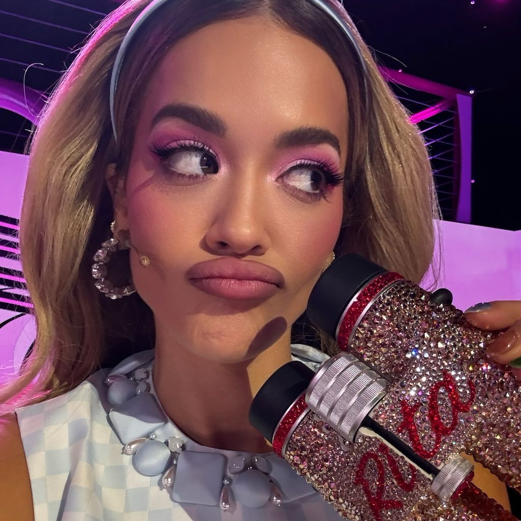 Rita Ora während der Dreharbeiten zu "The Masked Singer", Oktober 2024