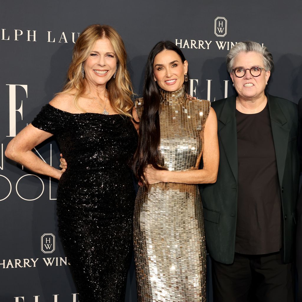 Rita Wilson, Demi Moore, Rosie O'Donnell und Melanie Griffith