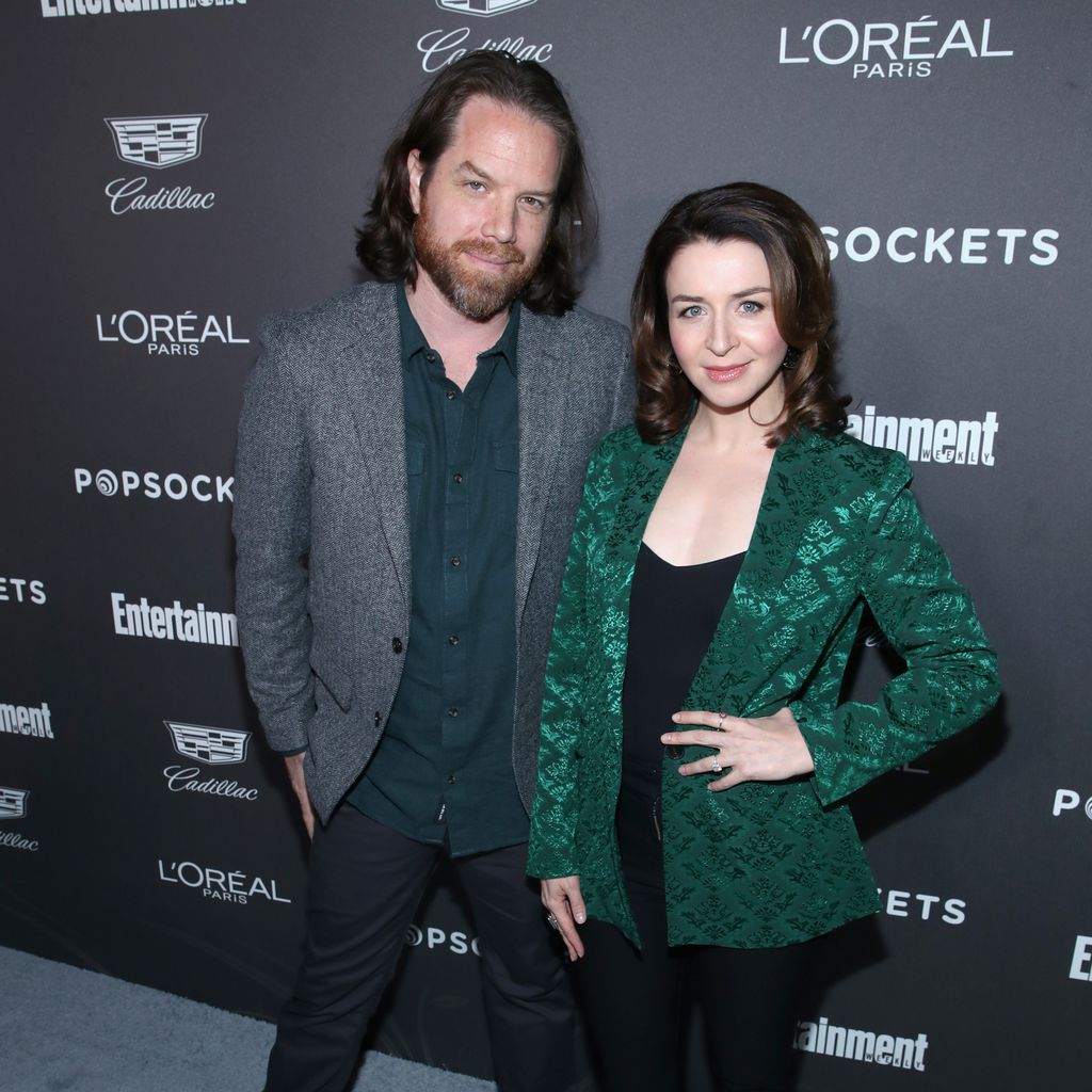Rob Giles und Caterina Scorsone, Los Angeles am 26. Januar 2019