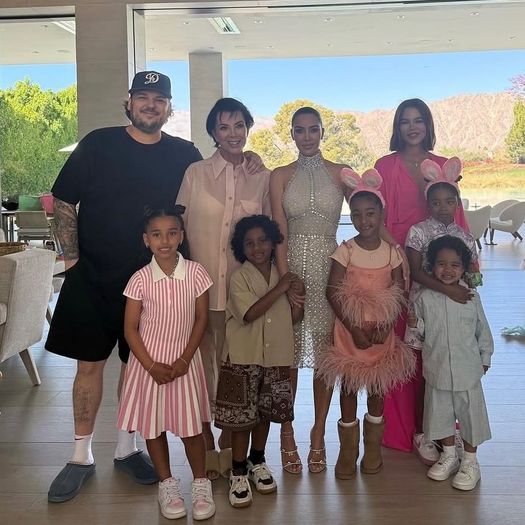 Rob Kardashian und seine Familie an Ostern 2025