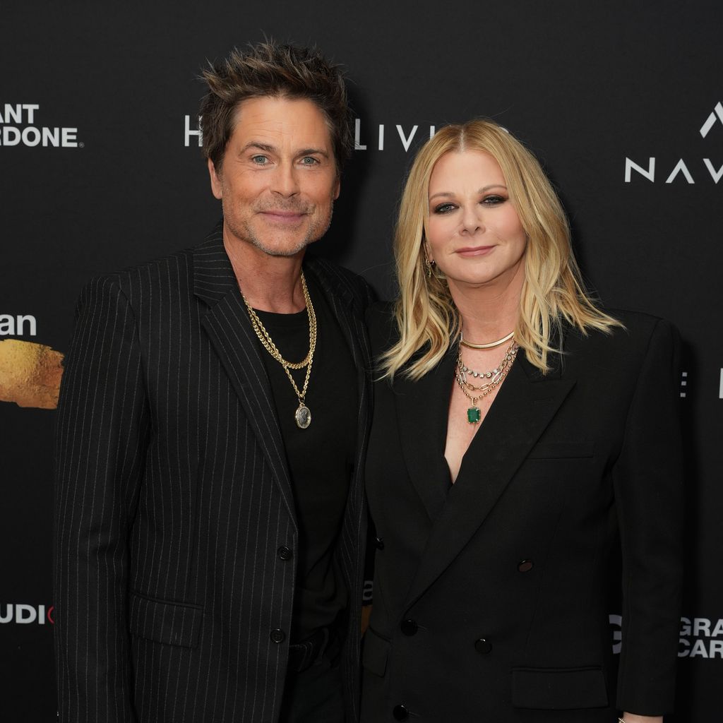 Rob Lowe und Sheryl Berkoff im April 2023