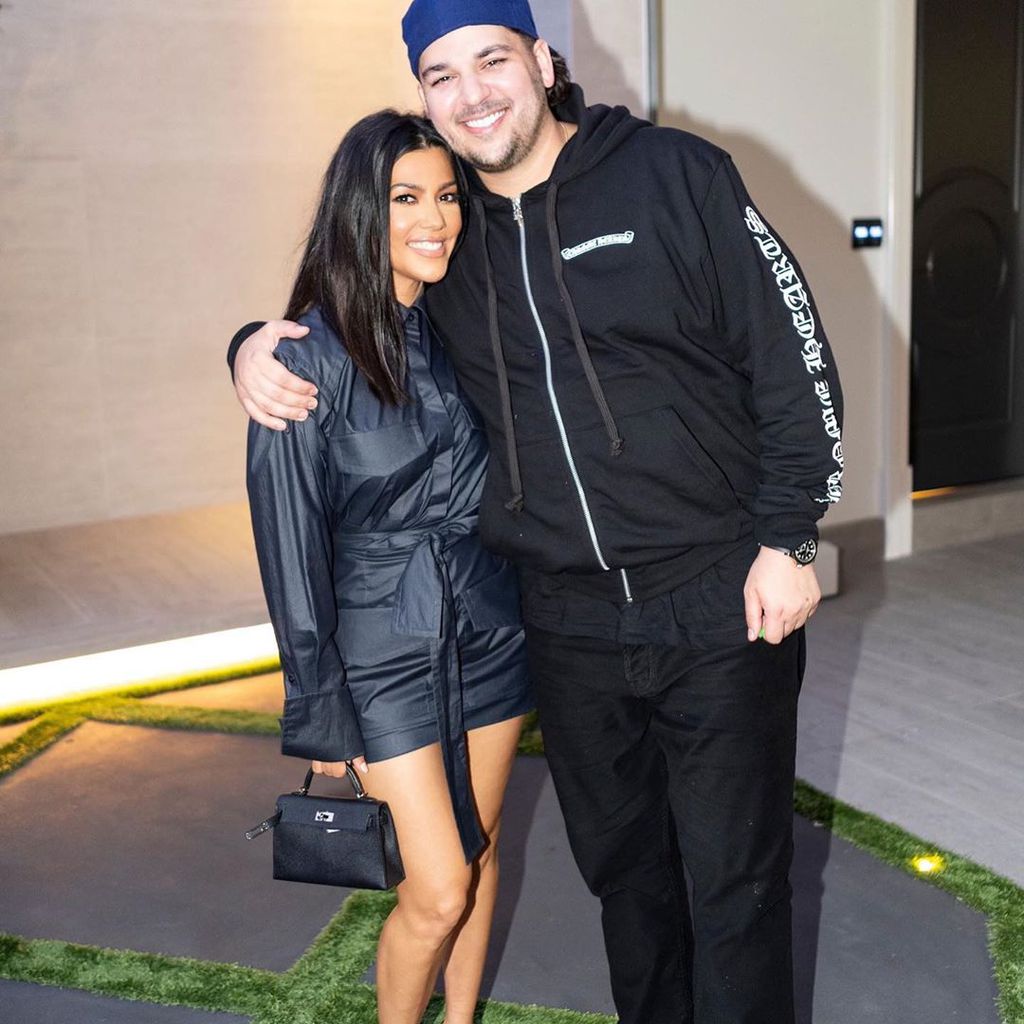 Kourtney und Rob Kardashian auf Khloé Kardashians Geburtstagsparty