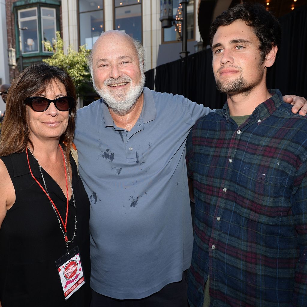 Rob Reiner mit Michele Singer und Nick Reiner bei Teen Vogue’s Back-to-School Saturday in Los Angeles, August 2013
