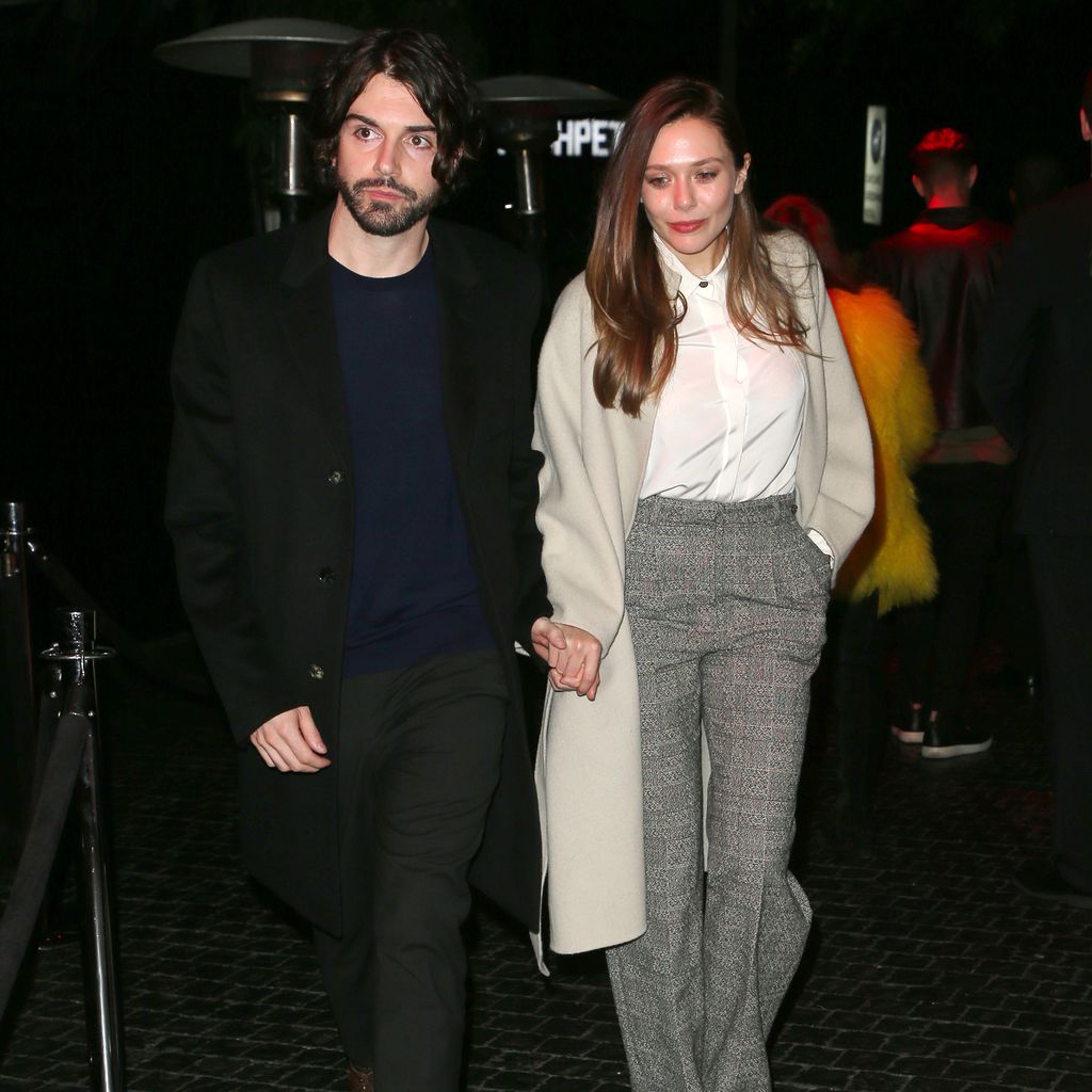 Robbie Arnett und Elizabeth Olsen in Los Angeles, März 2018