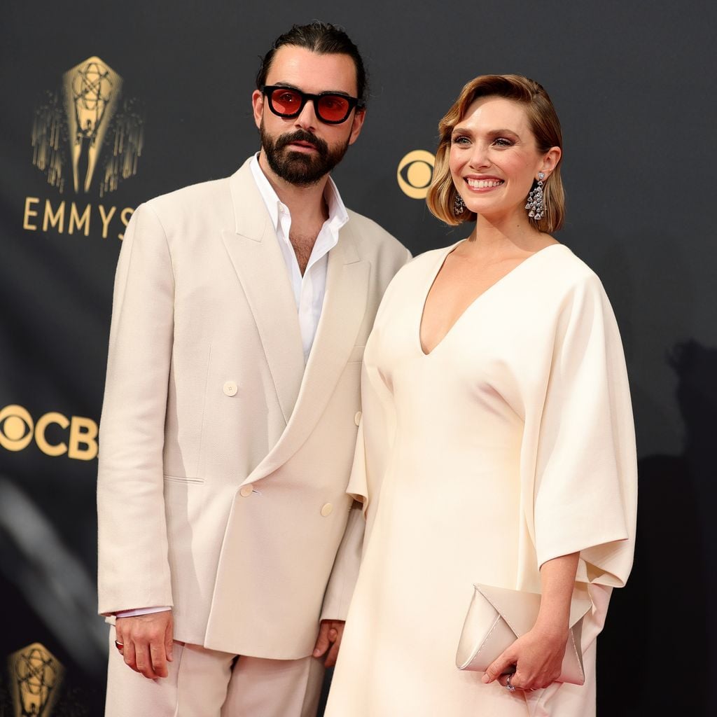 Robbie Arnett und Elizabeth Olsen im September 2021