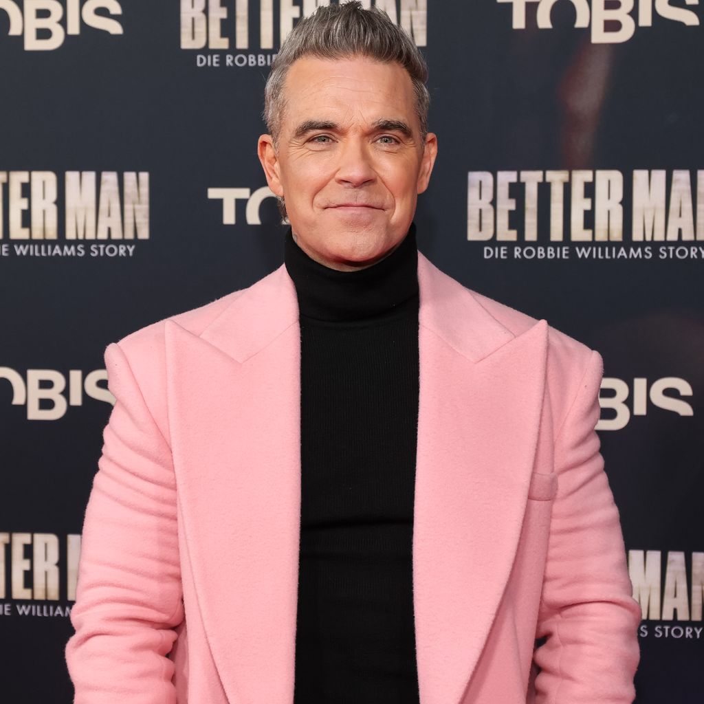 Robbie Williams bei der Premiere von "Better Man – Die Robbie Williams Story" in Köln, Dezember 2024