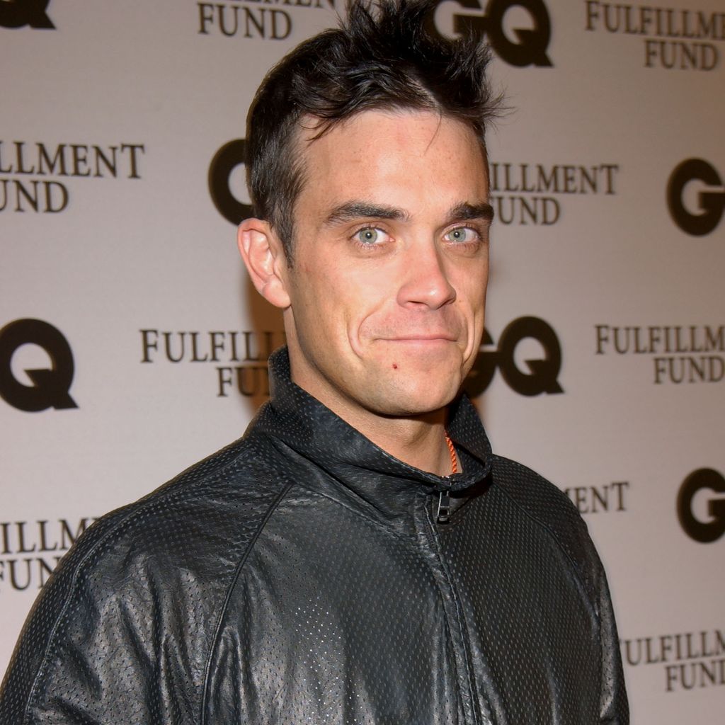 Robbie Williams im Februar 2002