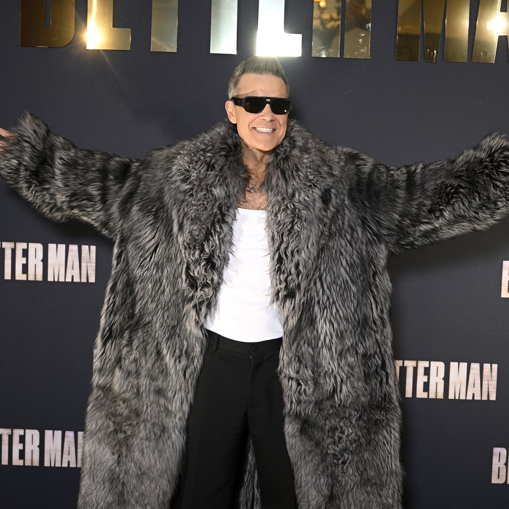 Robbie Williams bei der Paris-Premiere von "Better Man", Dezember 2024