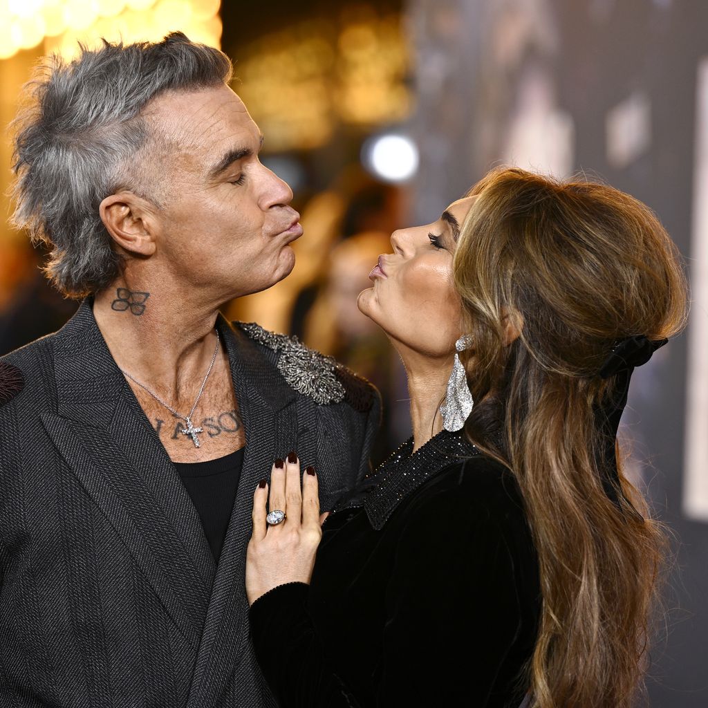 Robbie Williams und Ayda Field, November 2024
