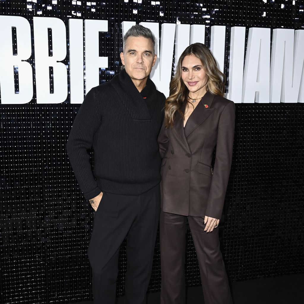 Robbie Williams und Ayda Field im November 2023 in London