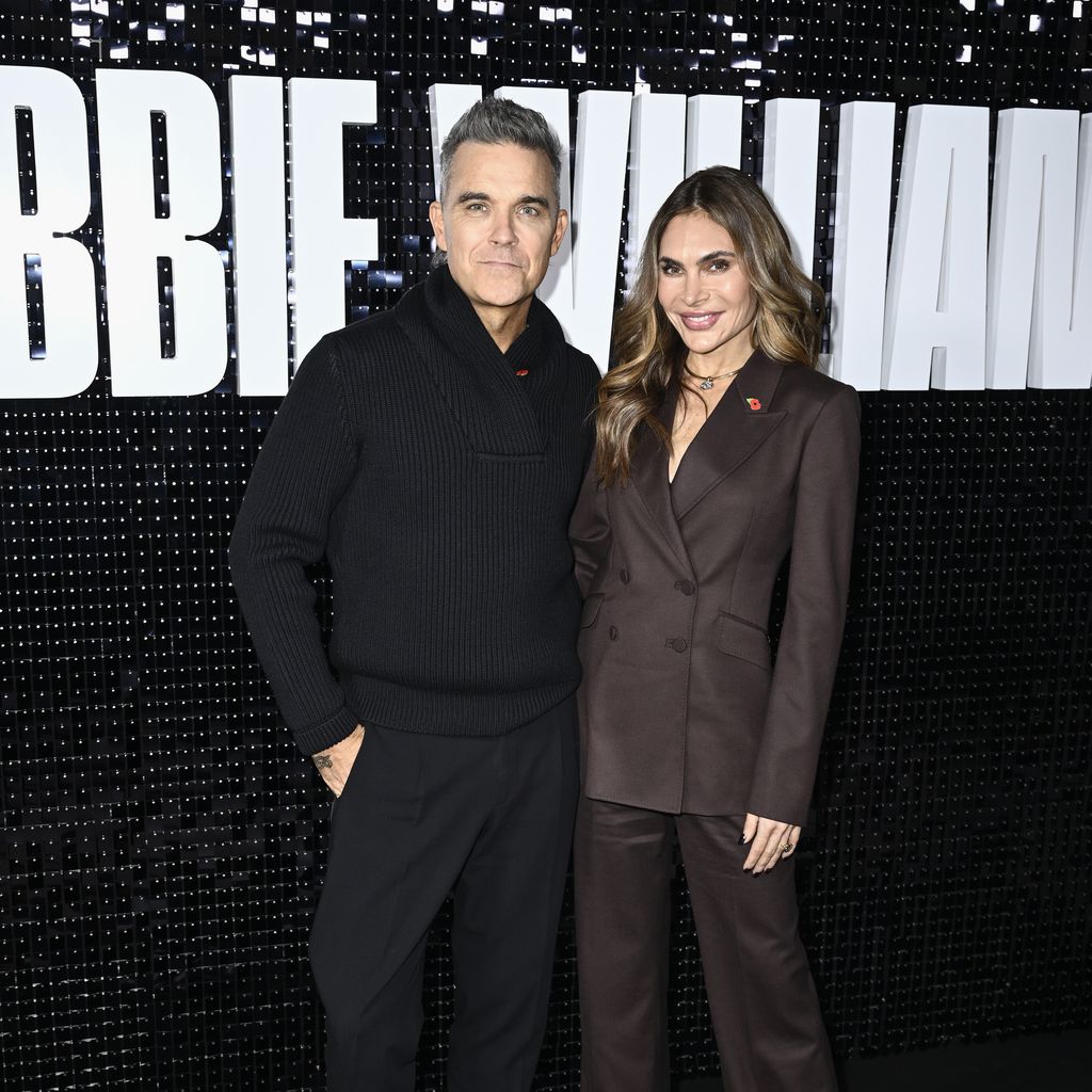 Robbie Williams und Ayda Field im November 2023
