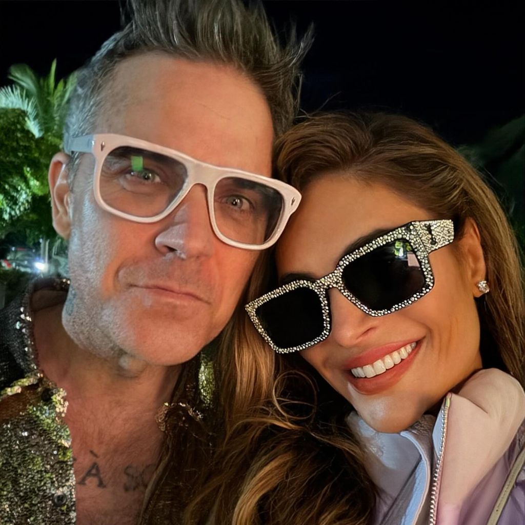 Robbie Williams und Ayda an Silvester, 31. Dezember 2025