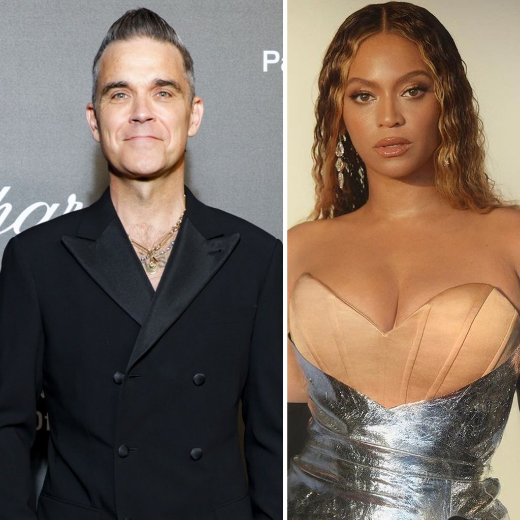 Robbie Williams und Beyoncé