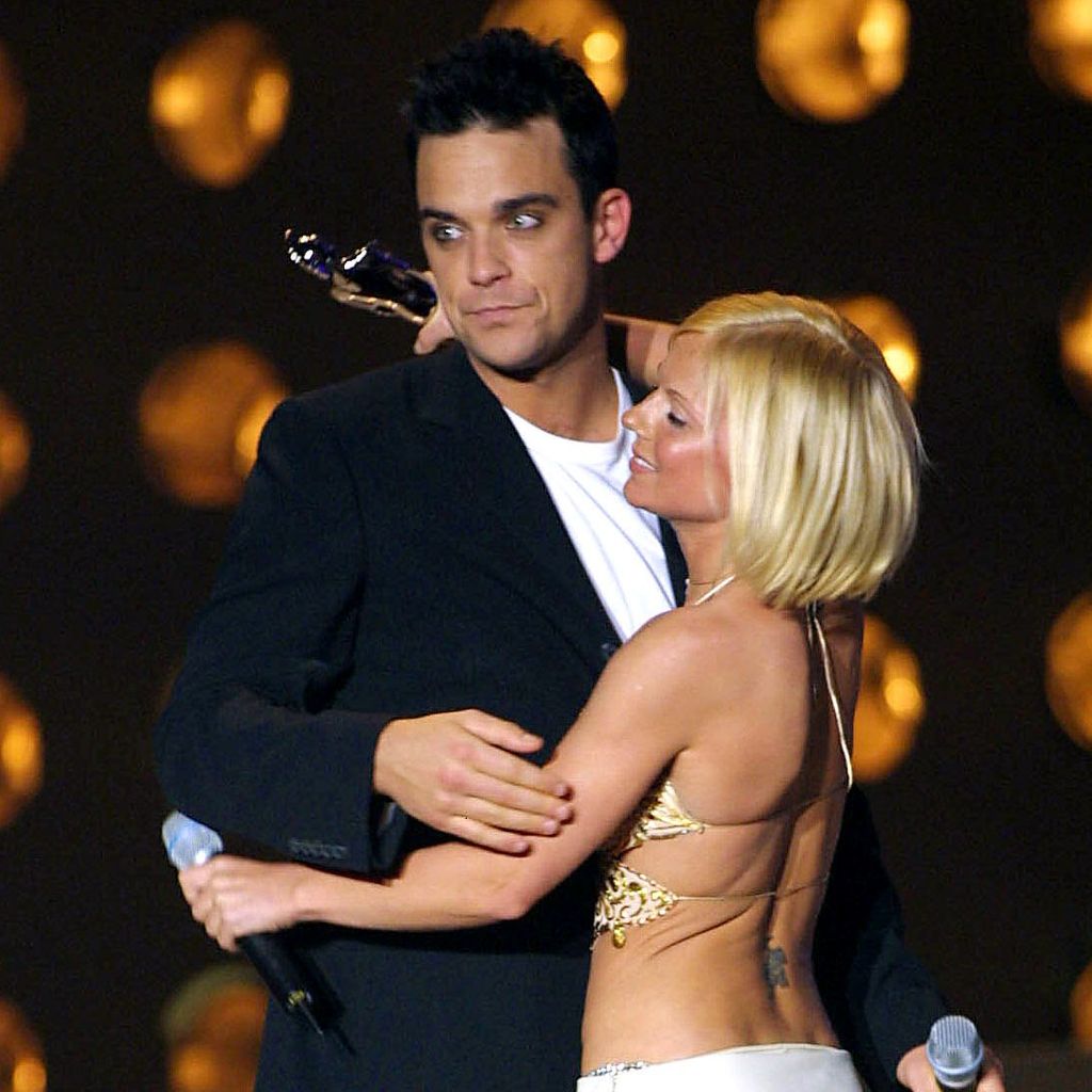 Robbie Williams und Geri Horner, 2001