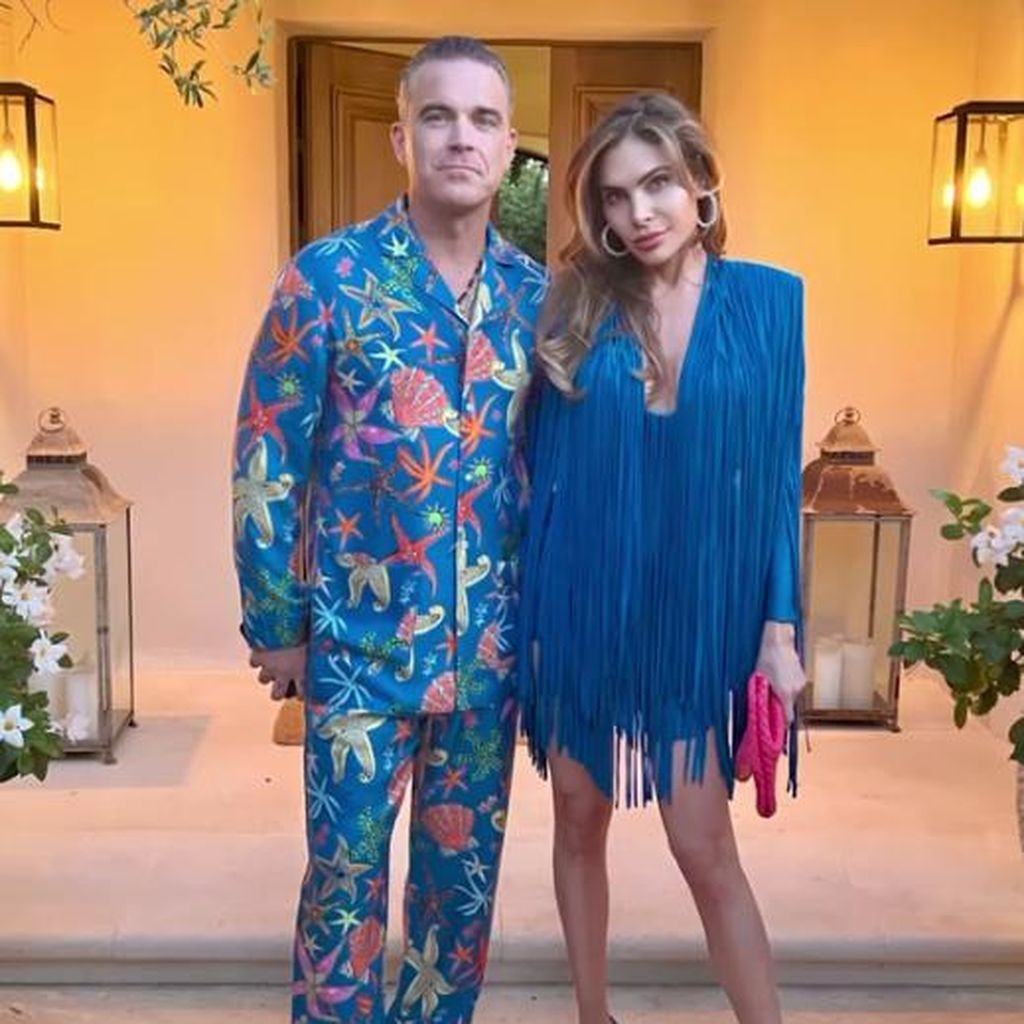Robbie Williams und seine Frau Ayda Field