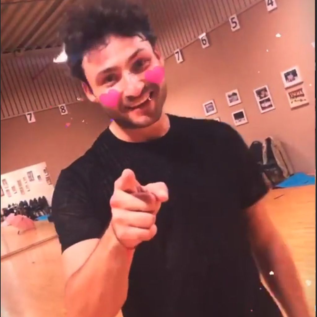 Robert Beitsch beim Training zur großen "Let's Dance"-Tour
