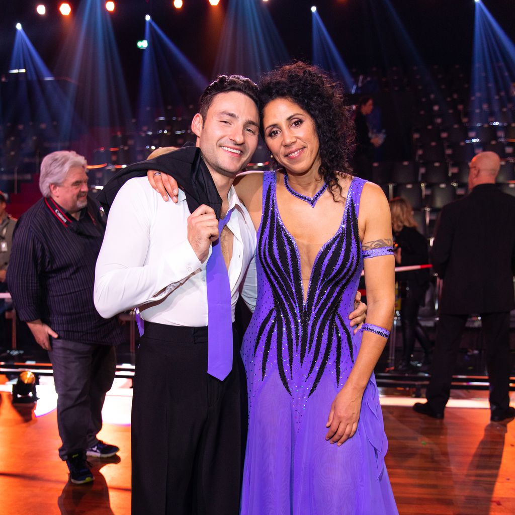 Robert Beitsch und Steffi Jones bei "Let's Dance"