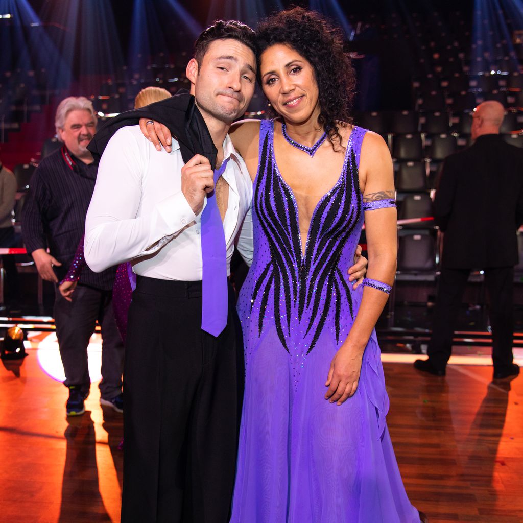 Robert Beitsch und Steffi Jones nach ihrem "Let's Dance"-Aus