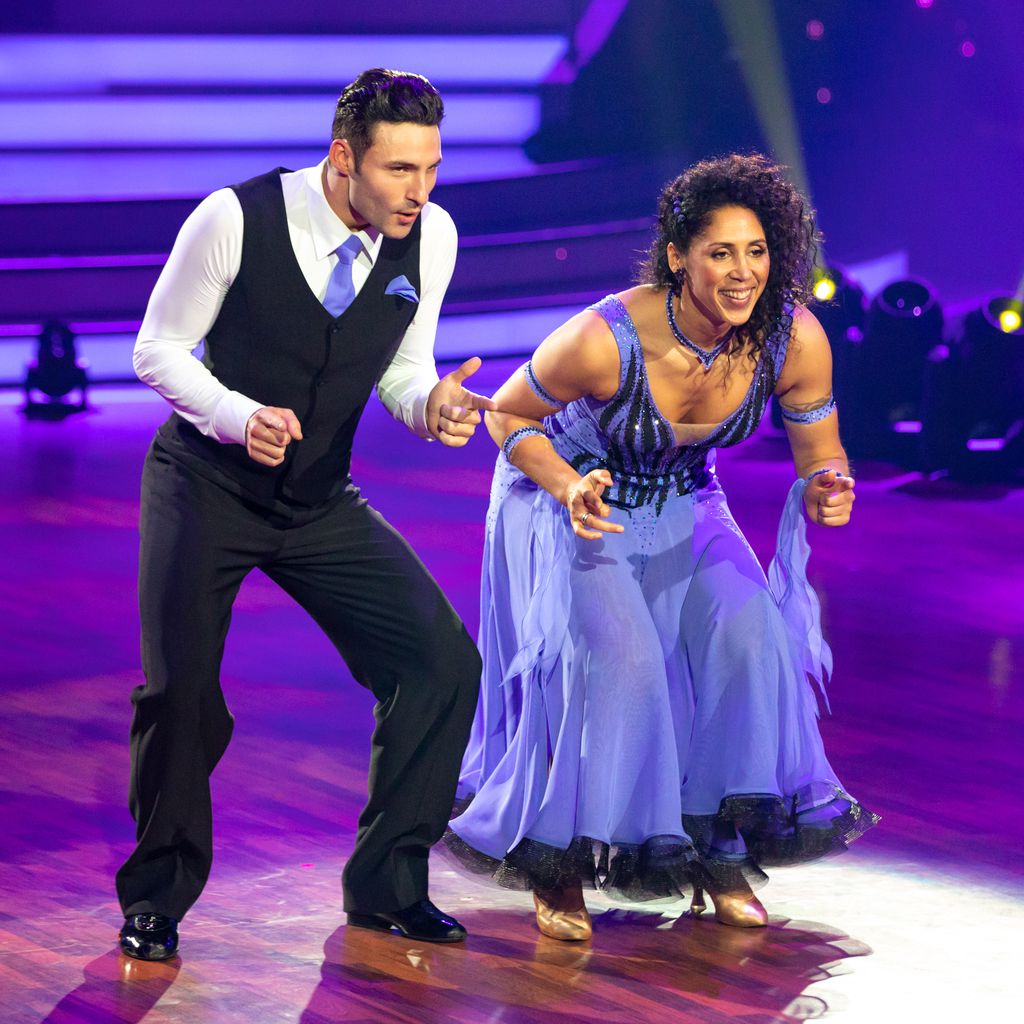 Robert Beitsch und Steffi Jones in der ersten "Let's Dance"-Liveshow, Februar 2020