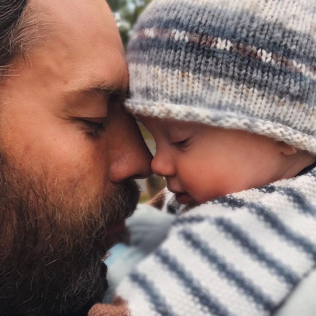 Robert Dallmann und sein Sohn