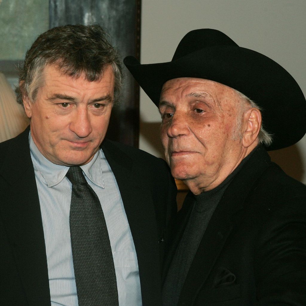 Schauspieler Robert De Niro und Boxer Jake LaMotta, 2005