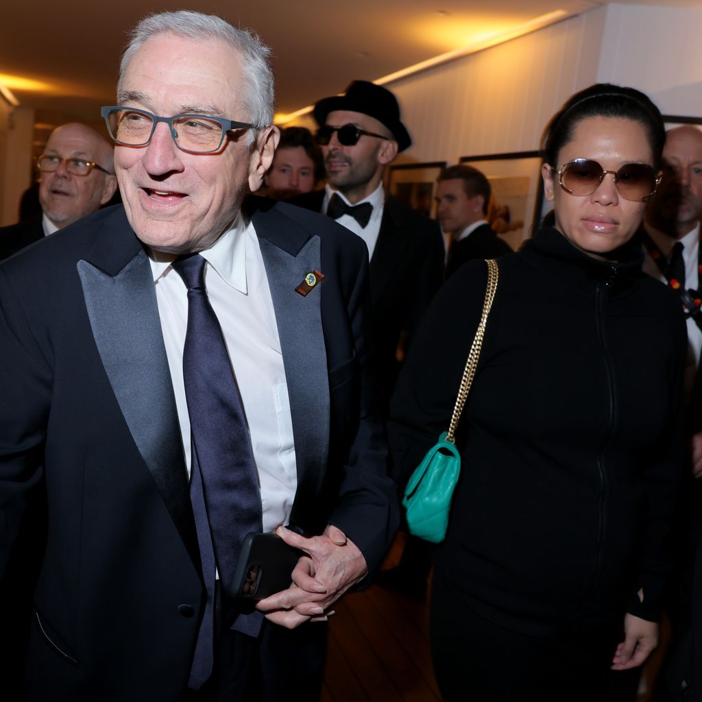 Robert De Niro and Tiffany Chen in Cannes 2023