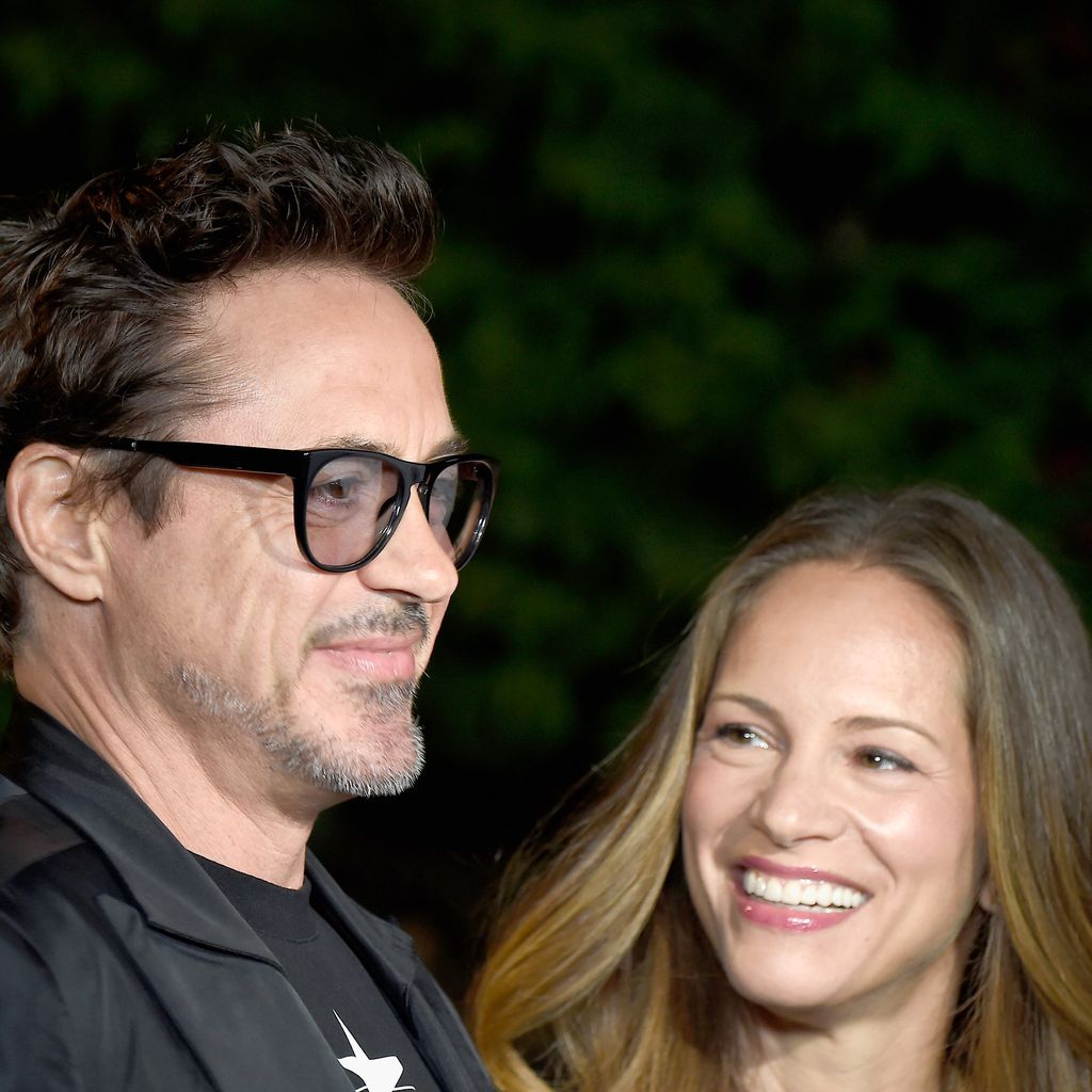 Robert Downey Junior mit seiner Frau Susan Downey