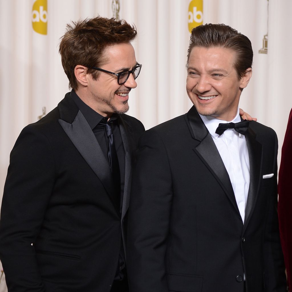 Robert Downey Junior und Jeremy Renner, 2013