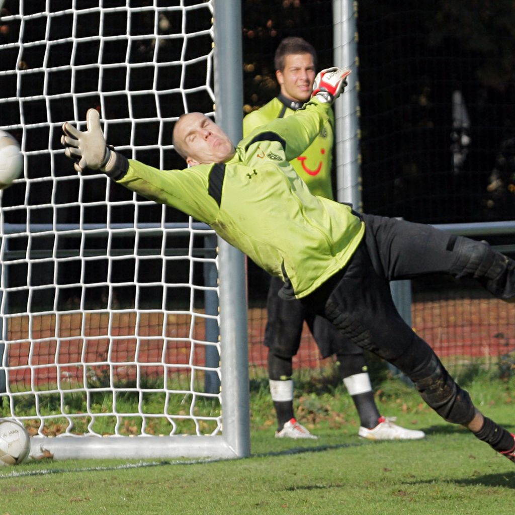 Robert Enke und Florian Fromlowitz beim gemeinsamen Training 2009